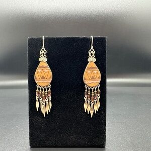 Spirit of Nature Handcrafted Beaded Earrings